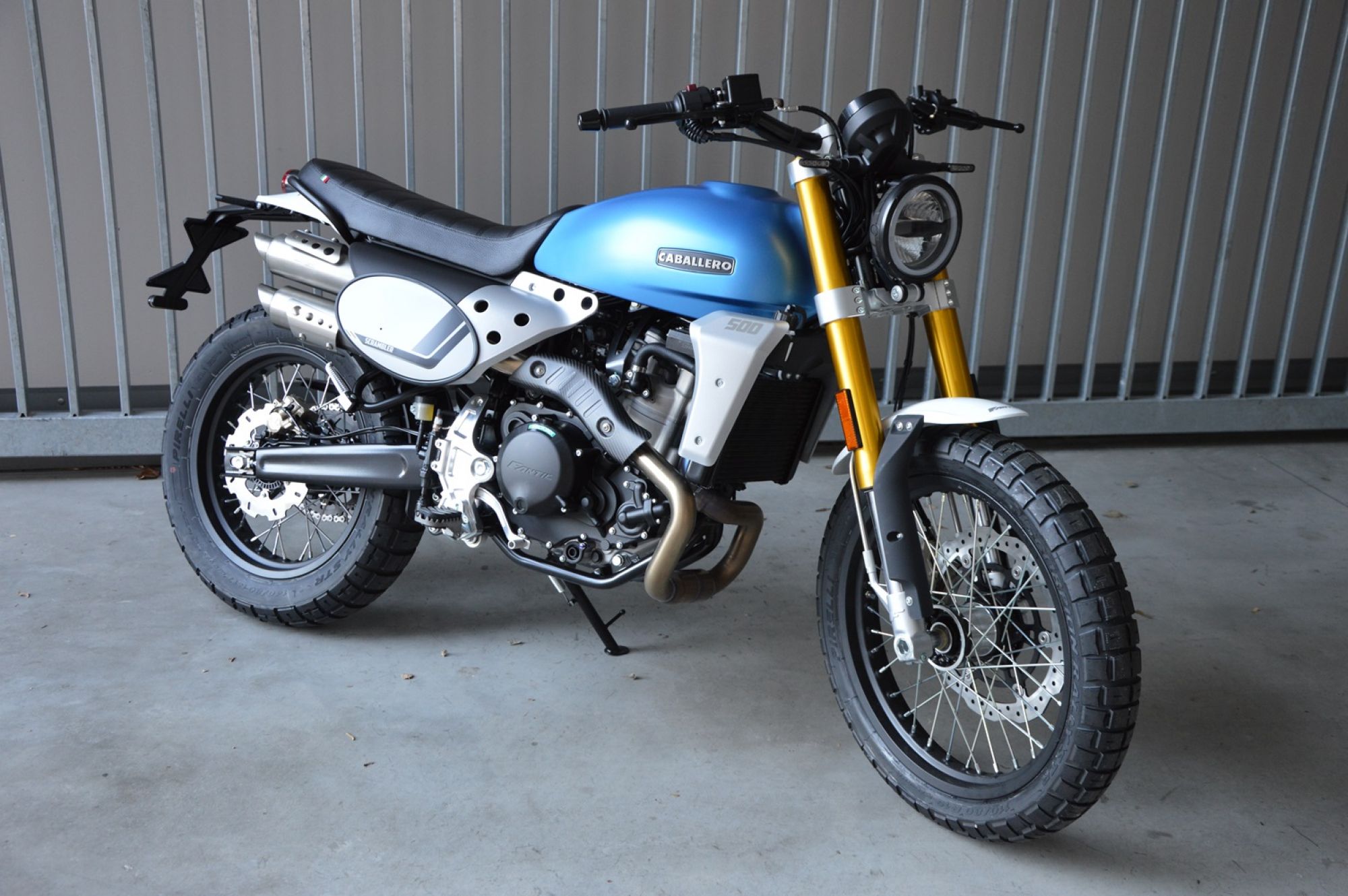 Fantic Caballero Scrambler A Di Motosport Niedermayr Kawasaki